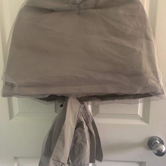 XQ Shawl,  One size, Gray Made in Italy - Picture 2 of 2